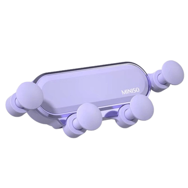 Soporte de Telefono para Auto Gravedad Macaron Azul