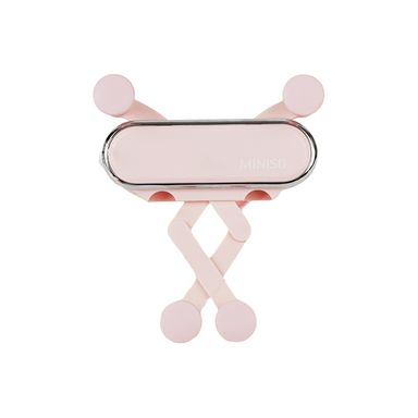 Soporte de Telefono para Auto Gravedad Macaron Rosa