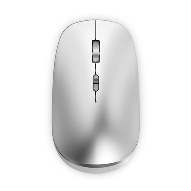 Mouse Ergonomico Inalambrico Silencioso Modelo Lw5  Miniso  Plateado