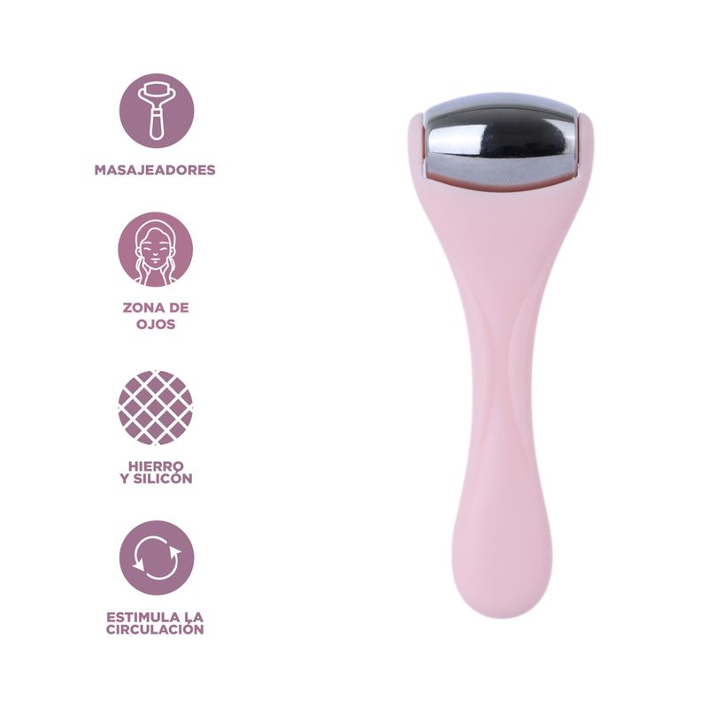 Juego de Mini Masajeador Facial con Rodillo para Ojos