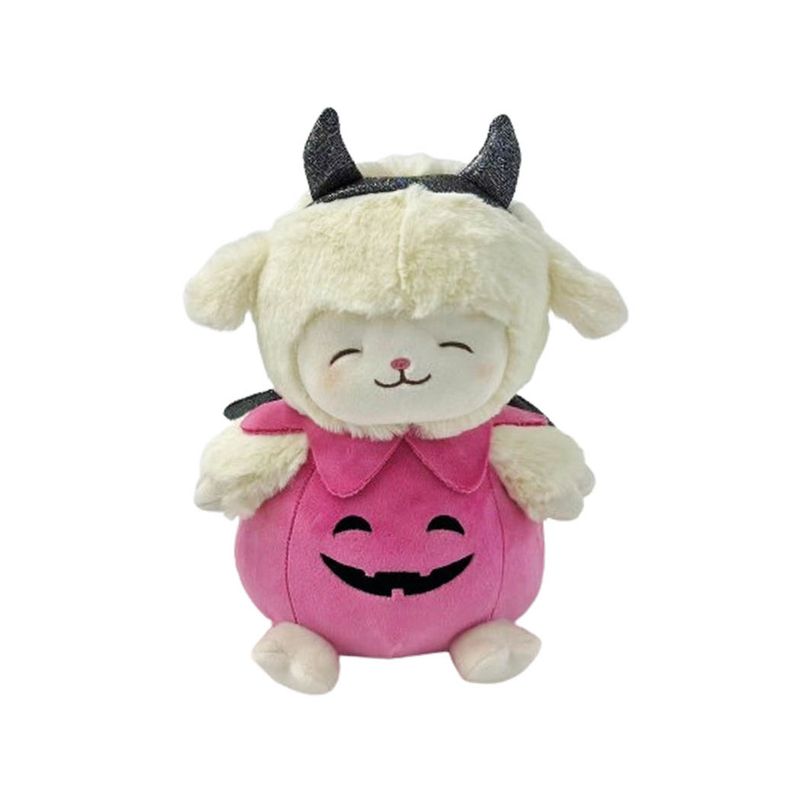 Peluche-Halloween-10-In-Lamb-Baa-Diablo-Calabaza-Serie-Mini-Family-Rosa-1-22532