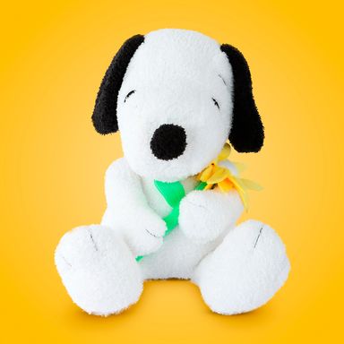 Peluche de Snoopy con Girasol 12 In Serie Snoopy