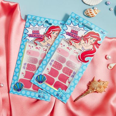 Pegatinas para Uñas  16 Pzas Serie Disney Princess  Ariel