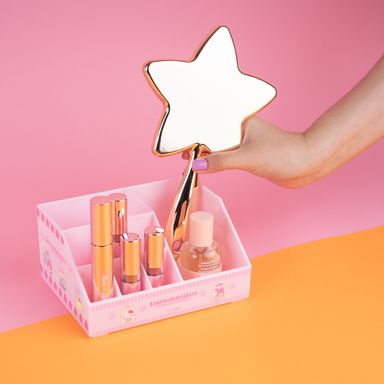 Organizador de Plastico para Cosmeticos Serie Sanrio Rosa