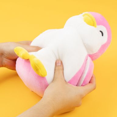 Peluche Pingüino Serie Mini Family Rosa Barbie