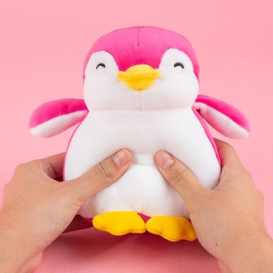 Peluche Mini Pen Pen  Brillante  Serie Mini Family Morado