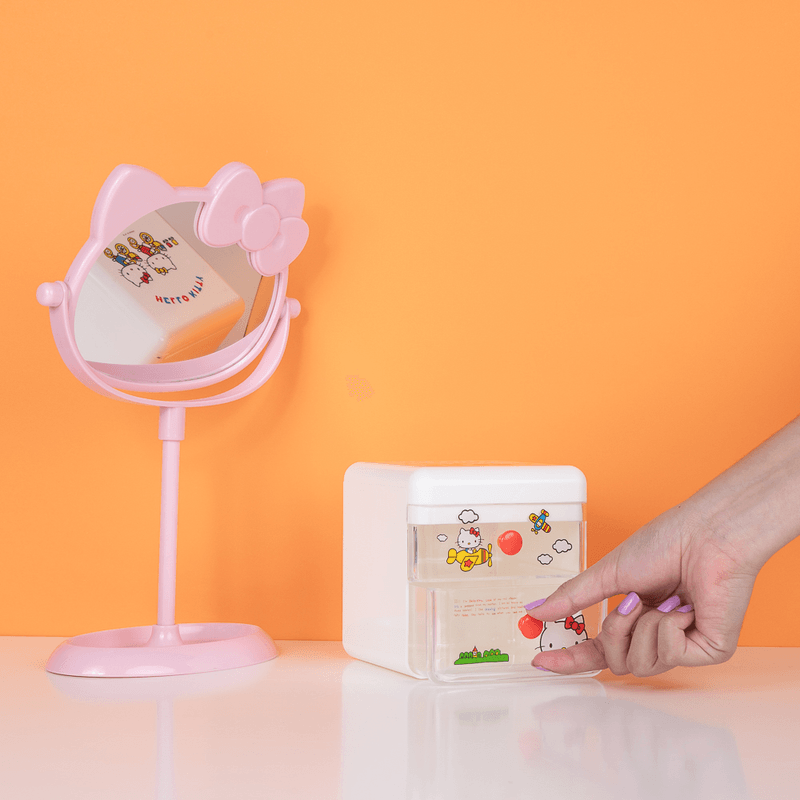 Organizador-de-Plastico-para-Escritorio-con-Cajon-Serie-Sanrio-Blanco-2-22194