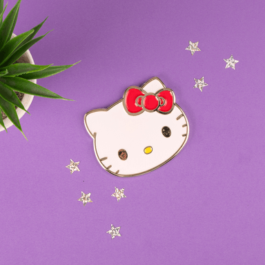 Espejo Portatil de Una Cara Serie Sanrio Hello Kitty