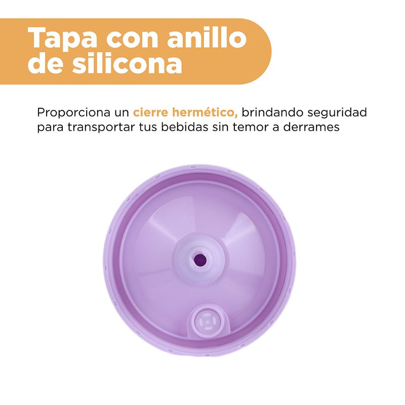 Vaso-de-Plastico-Portatil-con-Pitillo-535-Ml-Serie-Sanrio-Kuromi-Morado-4-22216
