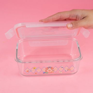 Contenedor con 4 Solapas 840 Ml Serie Sanrio My Melody Rosa