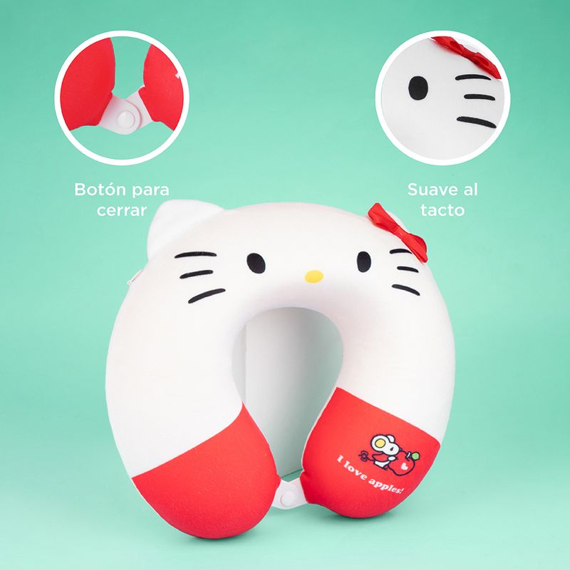 Almohada-de-Viaje-Memory-Foam-Serie-Hello-Kitty-Blanco-6-22486