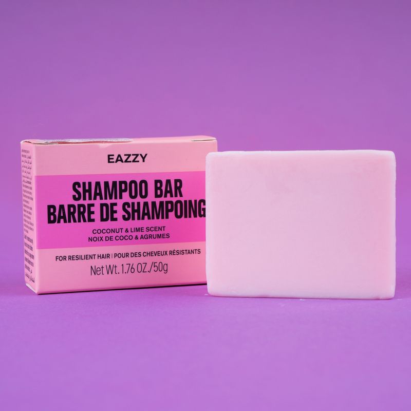 Shampoo en Barra de Coco y Lima Serie Eazzy