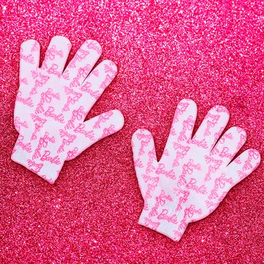 Guantes de Baño Exfoliantes Serie Barbie