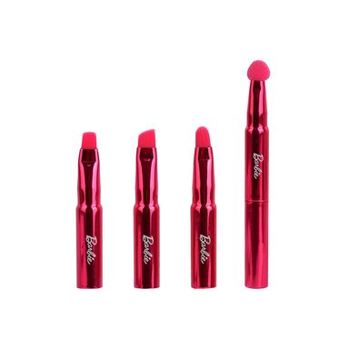 Brochas de Maquillaje 4 Pzs Multifuncion Serie Barbie