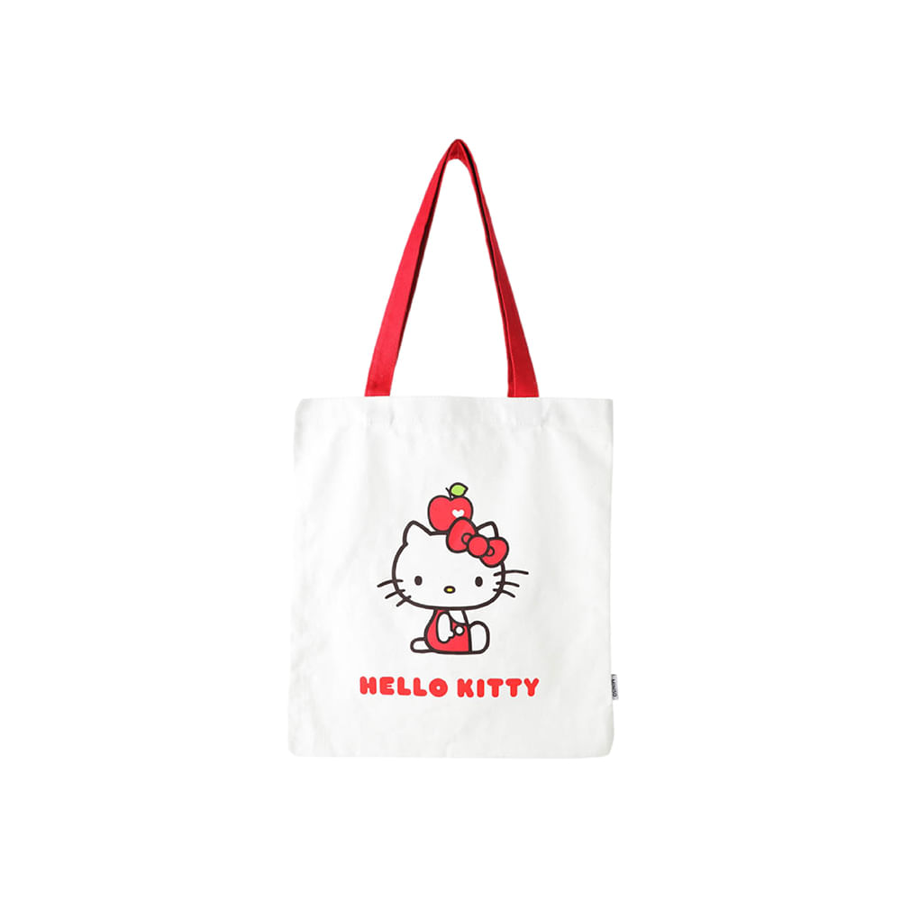 Bolso de Compras Serie Hello Kitty Blanco Apple Miniso