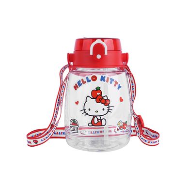 Vaso de Plastico de 1300 Ml con Asa Serie Hello Kitty Apple Rojo