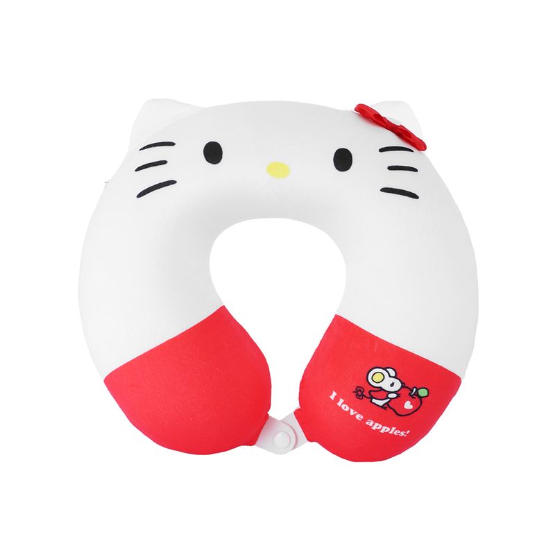 Almohada-de-Viaje-Memory-Foam-Serie-Hello-Kitty-Blanco-1-22486