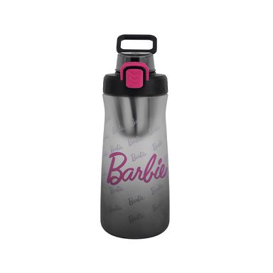 Botella de Plastico con Tapa Removible Serie Barbie