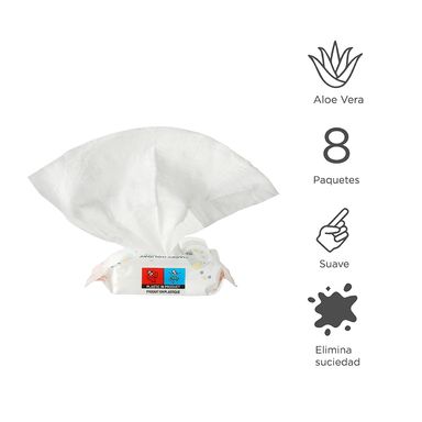 Toallas Humedas Gruesas Happy Holidays