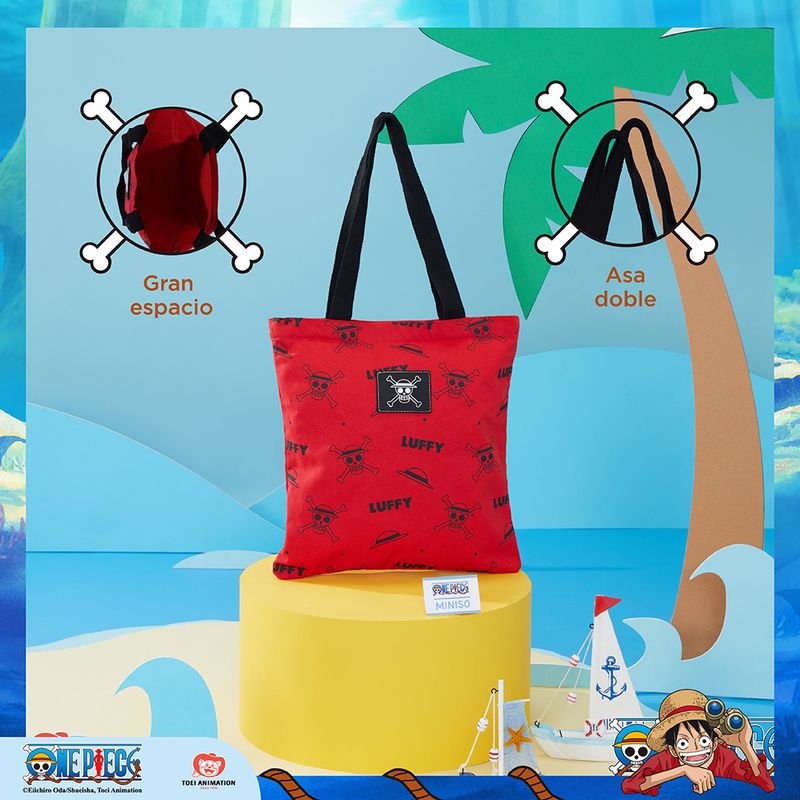 Bolso-de-Compras-Luffy-Rojo-Serie-One-Piece-Rojo-5-22594