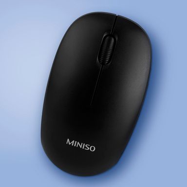 Mouse Inalambrico de Moda  Negro