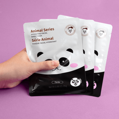 Mascarilla Facial Hidratante Serie Animal Panda