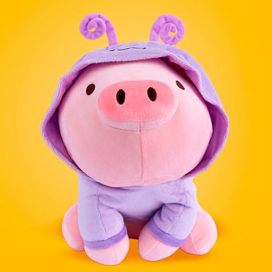 Peluche Cerdo de 12In  Serie Mini Family Insecto Mariposa