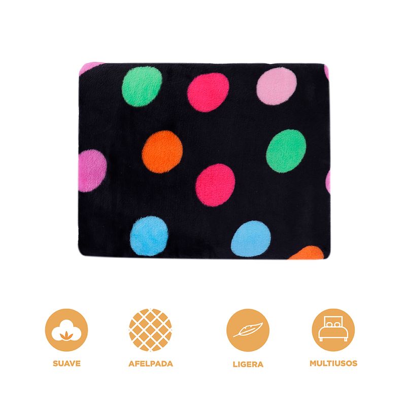 Manta-Puntos-de-Colores-Serie-Miniso-Negro-Manta-Puntos-de-Colores-Serie-Miniso-Negro-4-22696