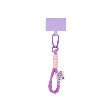 Cinta Trenzada Multifuncional para Telefono Movil Morado