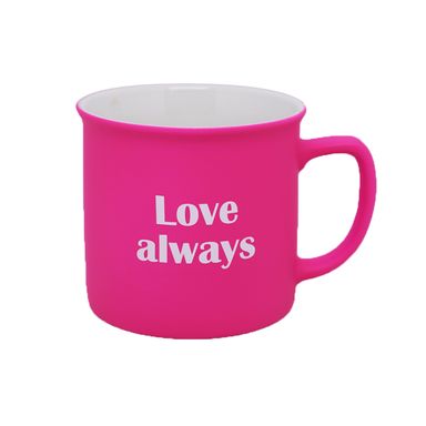 Taza de 390 Ml Serie Dopamina Rosa