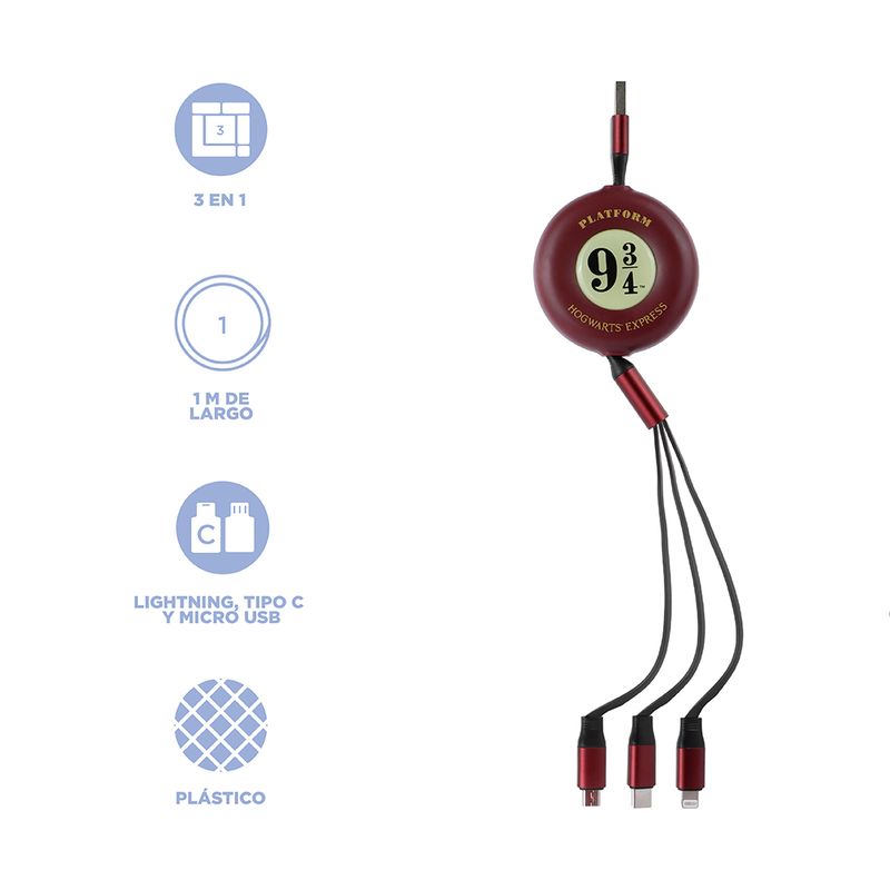 Cable-de-Carga-3-en-1-Serie-Harry-Potter-Rojo-3-22901