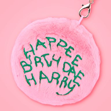 Llavero de Peluche Tarta de Cumpleaños de Hagrid Serie Harry Potter