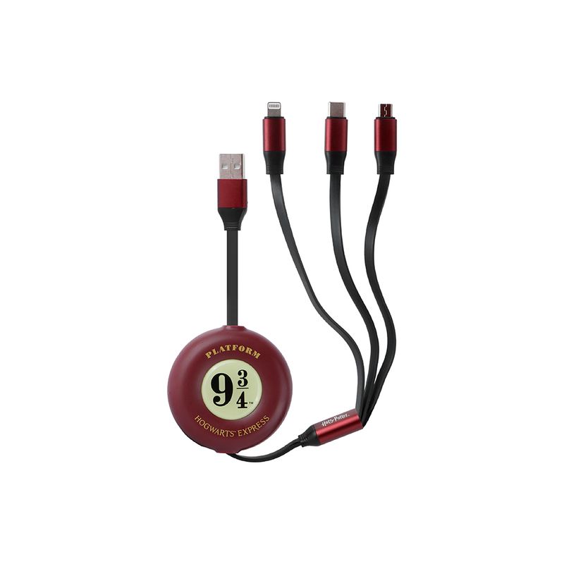Cable-de-Carga-3-en-1-Serie-Harry-Potter-Rojo-1-22901