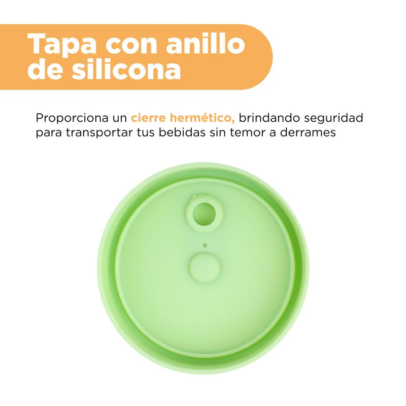 Vaso-de-Vidrio-de-350-Ml-con-Tapa-de-Silicona-Verde-5-23065