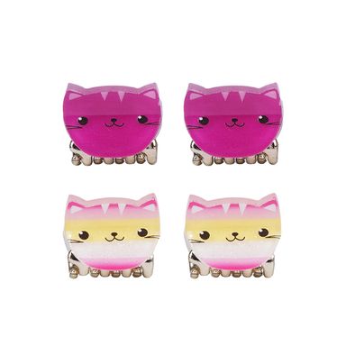 Set de Pinzas por 4 Pzas Serie Miniso Gatitos
