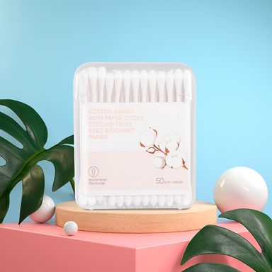Copitos con Palo de Papel de Cabeza Redonda Serie Miniso