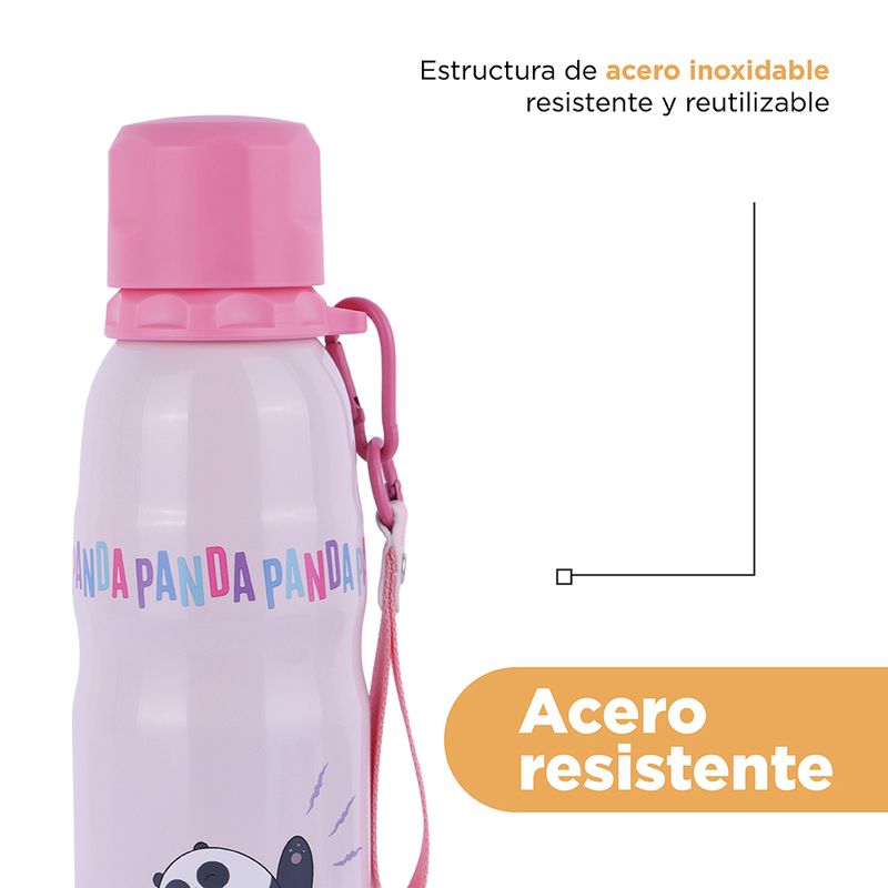Botella-de-500Ml-con-Correa-Serie-Wbb-Panda-Rosa-7-23278