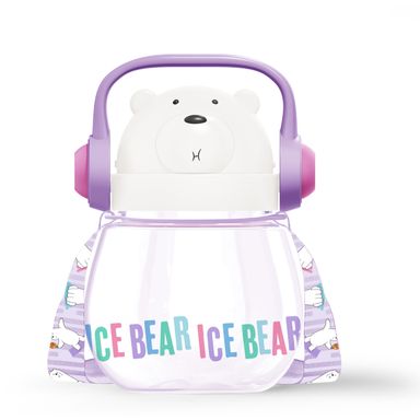 Botella de 800 Ml con Correa Serie Wbb Polar Morado