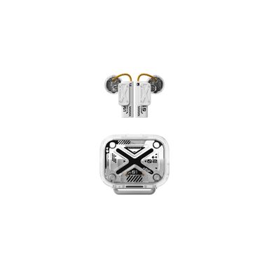 Audifonos Tws Flip Lid Modelo K11  Serie Ice Brick  Blanco