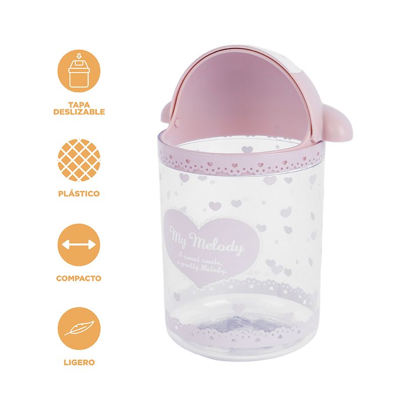 Mini-Bote-de-Basura-My-Melody-410-Ml-Sanrio-3-23834