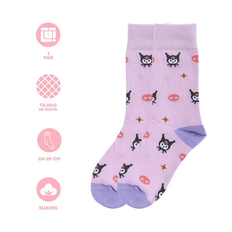 Medias-para-Mujer-Kuromi-Serie-Sanrio-4-23807