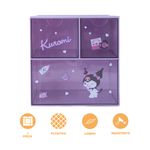 Organizador-Plastico-de-3-Cajones-con-Personajes-de-Sanrio-Kuromi-Morado-4-23797