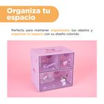 Organizador-Plastico-de-3-Cajones-con-Personajes-de-Sanrio-Kuromi-Morado-5-23797