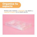 Organizador-Plastico-de-Maquillaje-Apilable-Serie-Holografica-con-6-Compartimentos-5-23798
