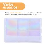 Organizador-Plastico-de-Maquillaje-Apilable-Serie-Holografica-con-6-Compartimentos-6-23798