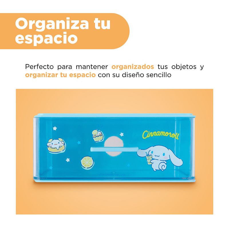 Organizador-Plastico-con-Cajon-de-Almacenamiento-Serie-Sanrio-Cinnamoroll-4-23792