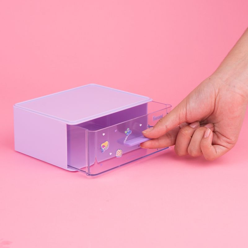 Organizador-de-Plastico-Cajon-de-Almacenamiento-de-Personajes-de-Sanrio-Kuromi-2-23796
