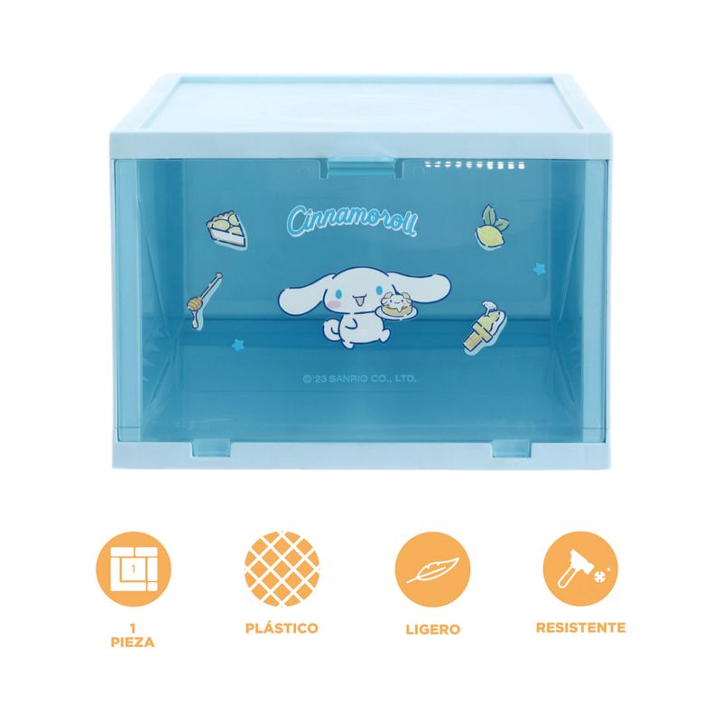 Organizador-Plastico-con-Caja-de-Zapatos-Apilable-Serie-Sanrio-Cinnamoroll-3-23793