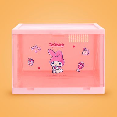 Organizador  Plastico con Caja de Zapatos Apilable Serie Sanrio My Melody