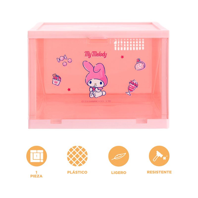 Organizador-Plastico-con-Caja-de-Zapatos-Apilable-Serie-Sanrio-My-Melody-3-23765